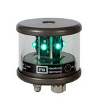 AS580 LED SIGNAL LIGHT GREEN Фонарь судовой светодиодный сигнальный круговой зеленый одиночный